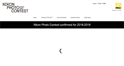 Desktop Screenshot of nikon-photocontest.com